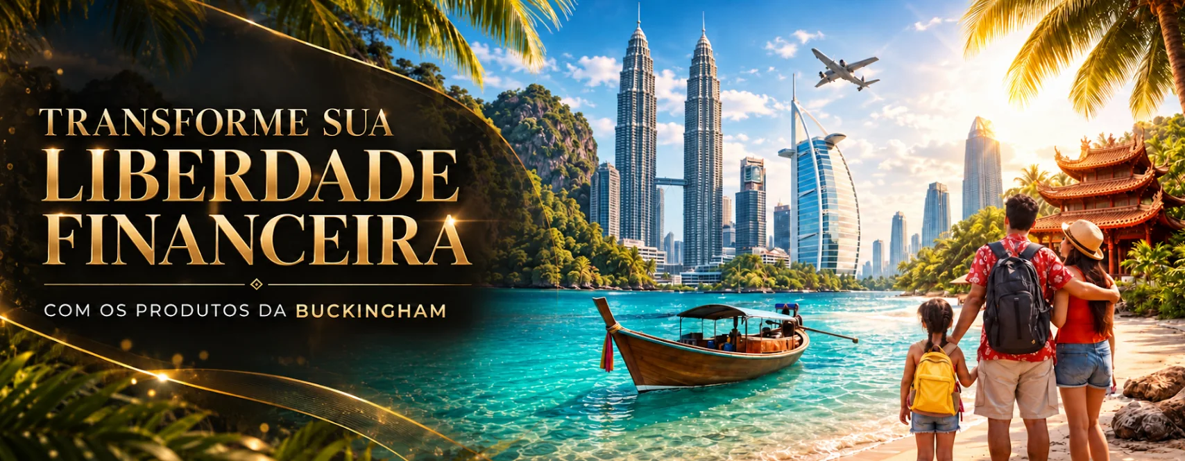 Transforme sua liberdade financeira com os produtos da Buckingham